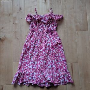 EUC Gap girls offshoulder dress, size 5